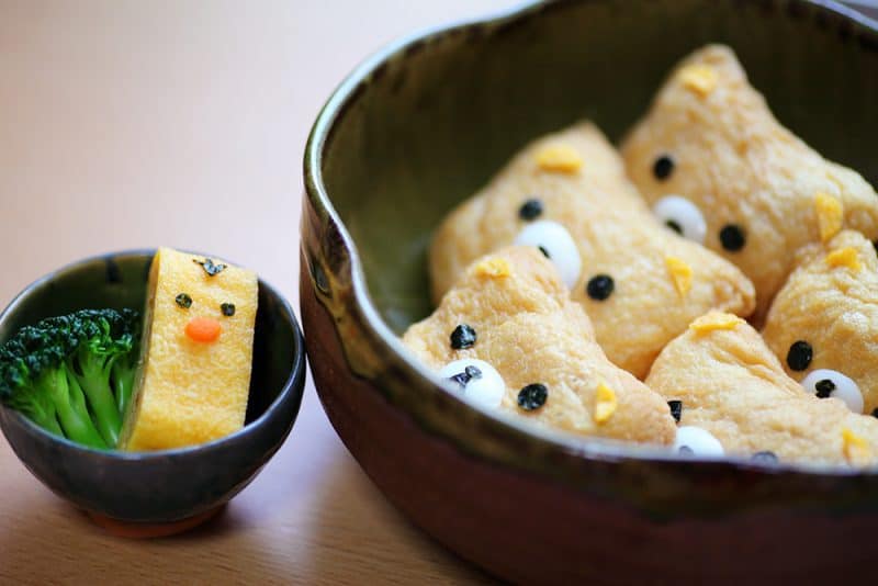 Inari Sushi Pockets Panda Bento