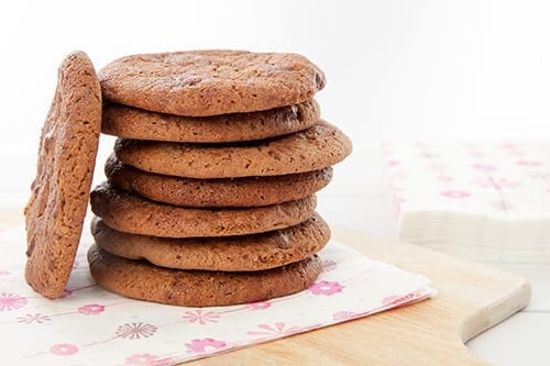 Chocolate Malted Milo Cookie Stack