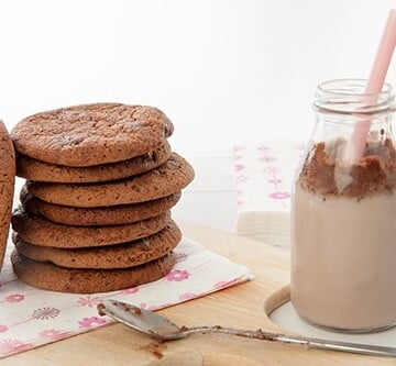 Chocolate Milo Malted Cookies