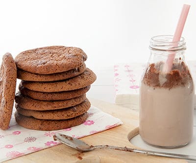 Chocolate Milo Malted Cookies