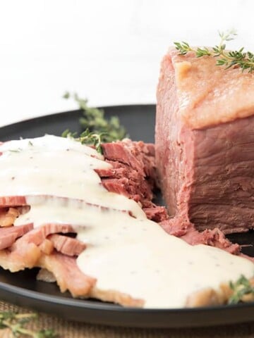 Thermomix Corn Beef with Sauce