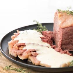 Thermomix Corned Beef with Sauce