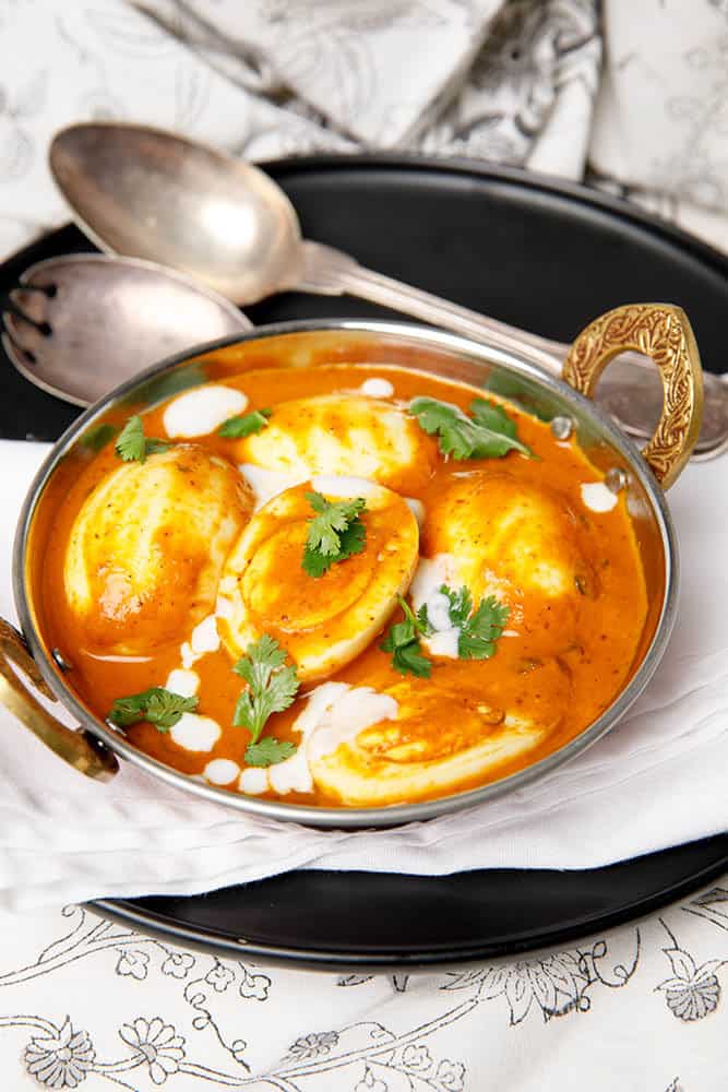 Indian Vegetarian Egg Curry