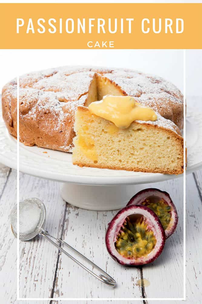 Passionfruit Curd Cake- PIN