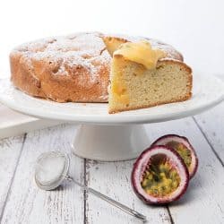 Passionfruit Curd Teacake