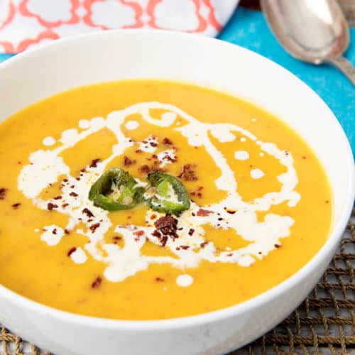 Thermomix Pumpkin Chorizo Soup