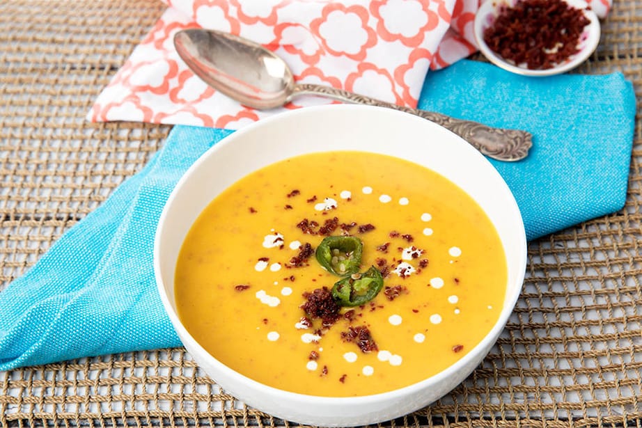 Thermomix Pumpkin Jalapeno Soup