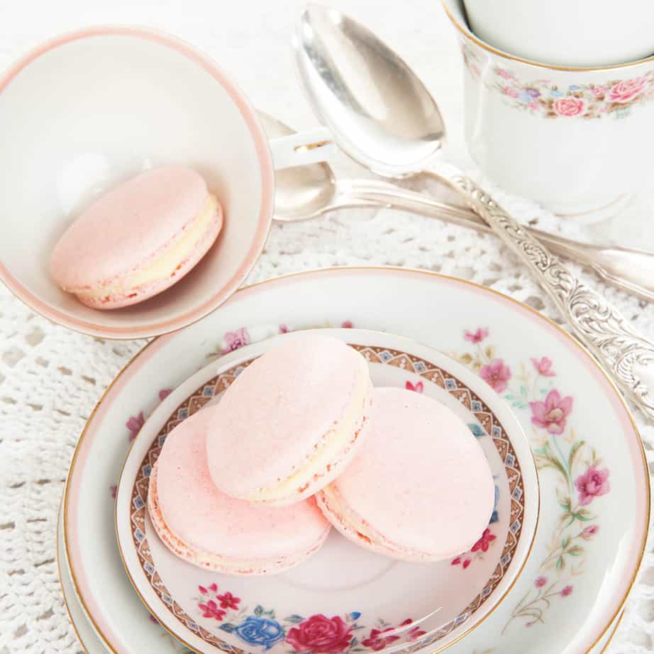 Thermomix Pink Macarons 