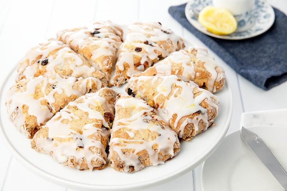 Lemon Glazed Scones