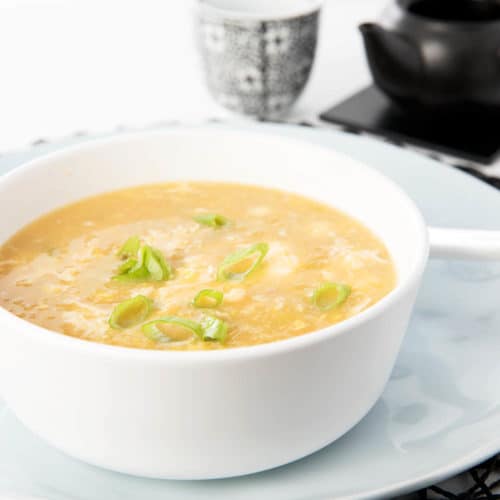 Thermomix Chinese Style Chicken and Sweetcorn Soup