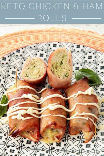 keto chicken rolls -simple & low carb
