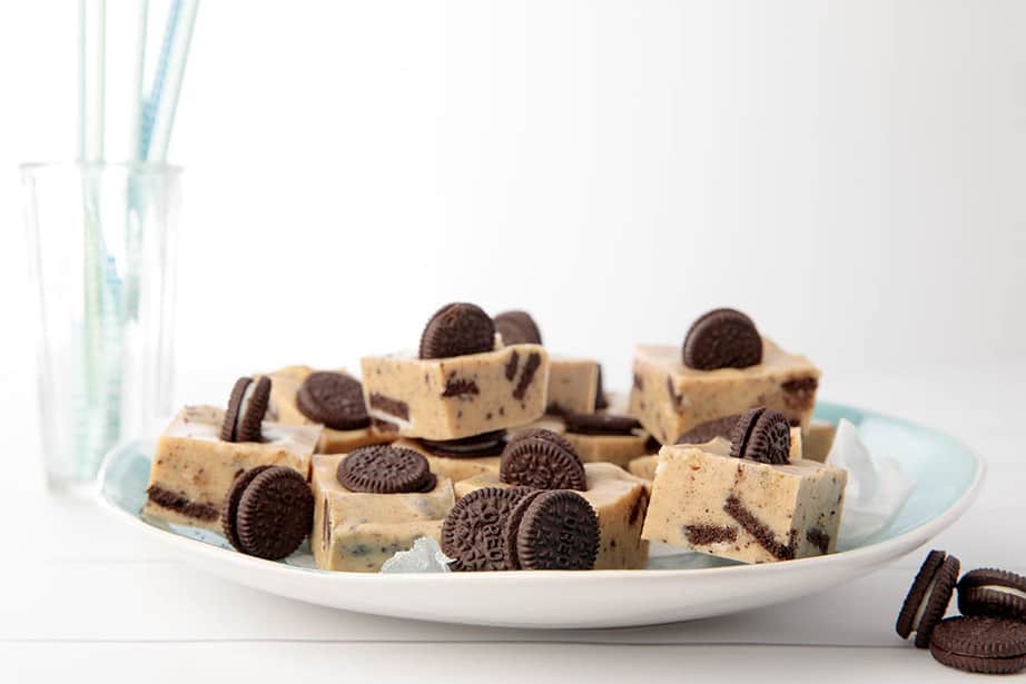 Oreo Cookies and Cream Fudge