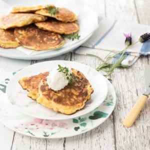 Brunch Setting Corn Fritters