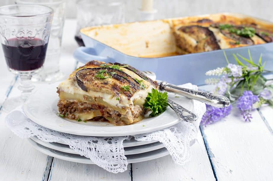 Layered Vegetarian Moussaka