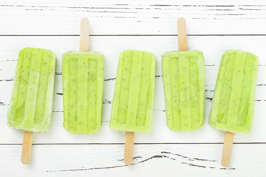 Green Smooth Popsicles