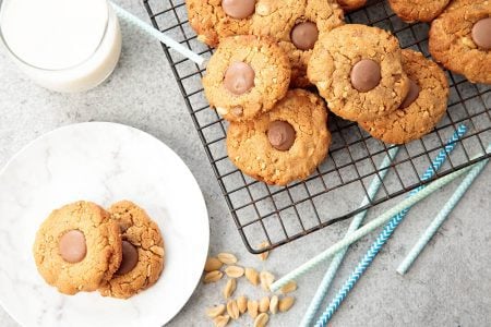 Thermomix Choc Chip Peanut Butter Cookie
