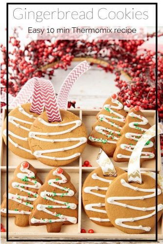 easy thermomix recipe christmas gingerbread cookies