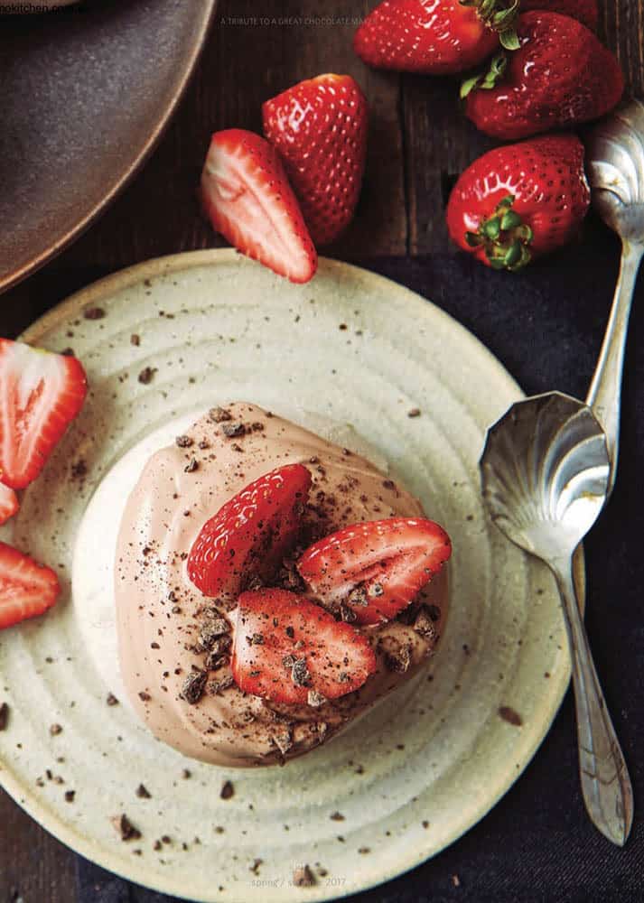 Chocolate & Strawberry Pavlova