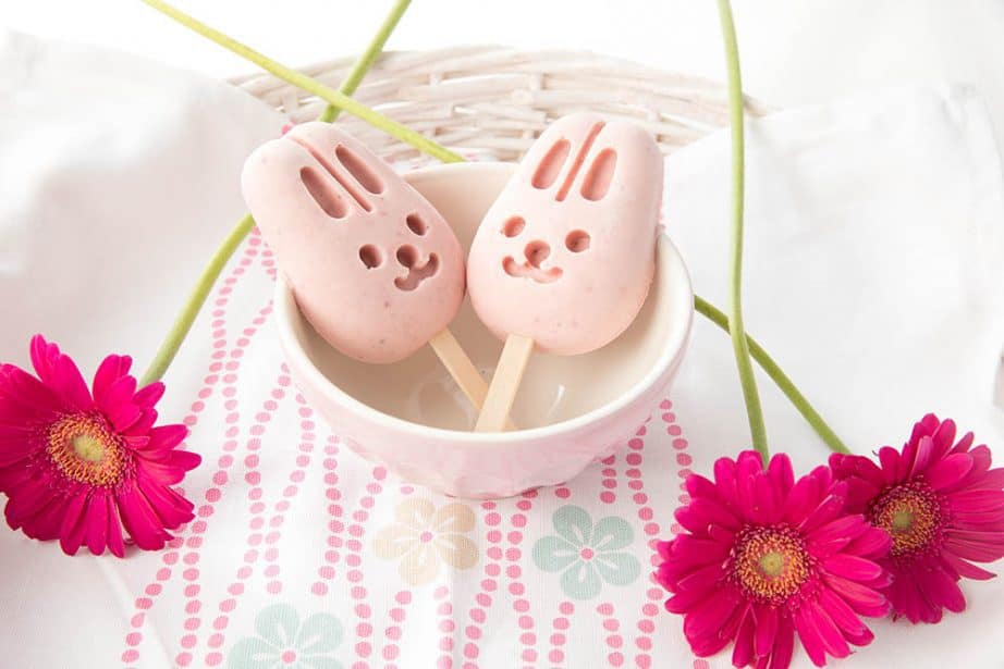 Refreshing Thermomix Strawberry Cream Ice Cream Popsicles