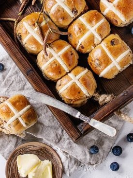 Easter Hot Cross Buns with the Thermomix