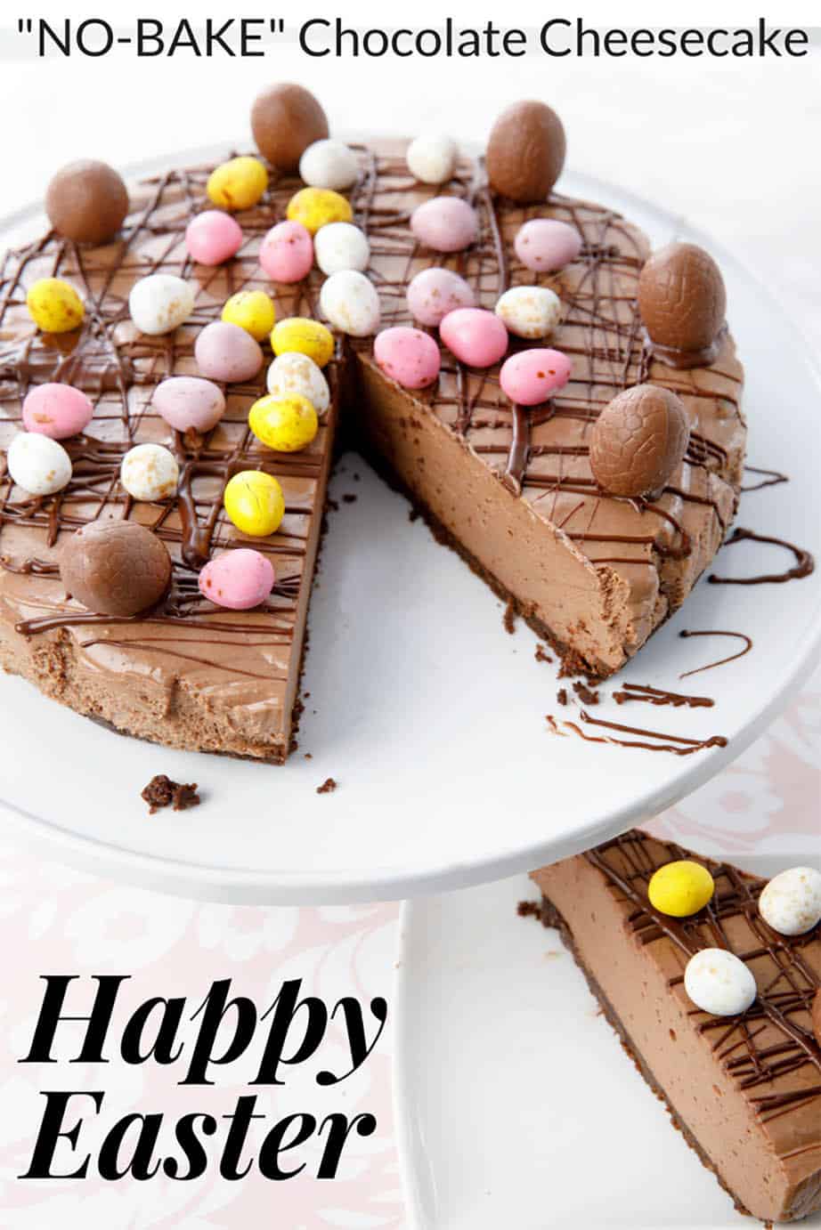 Easter Chocolate Cheesecake An Easter Recipe