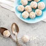 Overhead shot Carrot Bliss Balls