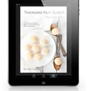 Image showing free Thermomix cookbook on iPad