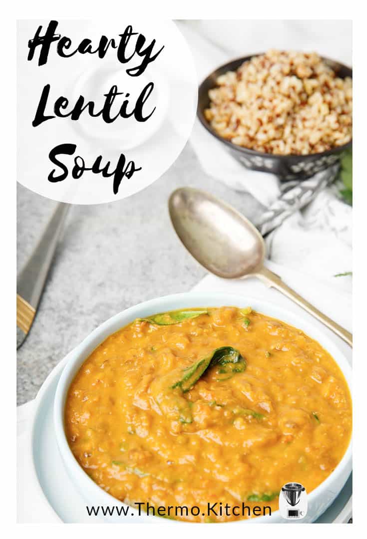 Thermomix Lentil Soup Warming Comfort Food
