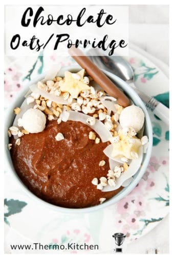 chocolate oatmeal porridge thermomix recipe