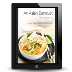 Cover of An Asian Banquet ebook on an iPad