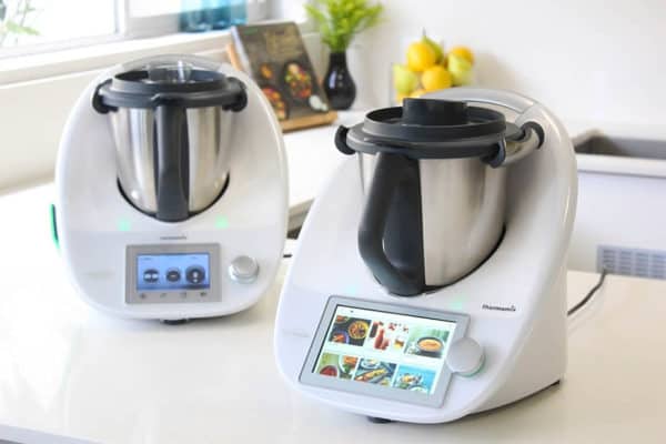 Thermomix TM6 Review next the TM5 to show comparisons between the two.