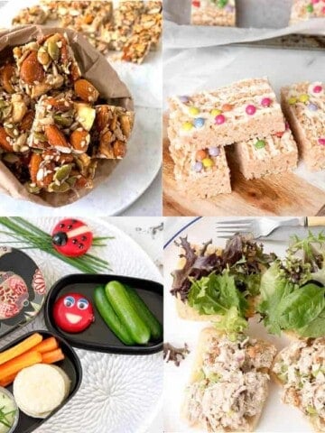 four Images of Ideas for School Lunchboxes