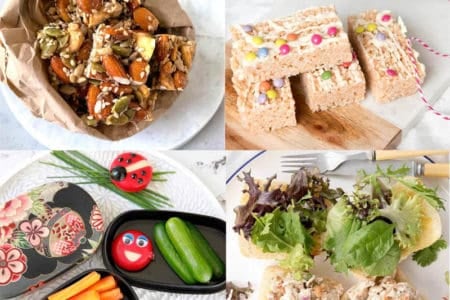 four Images of Ideas for School Lunchboxes