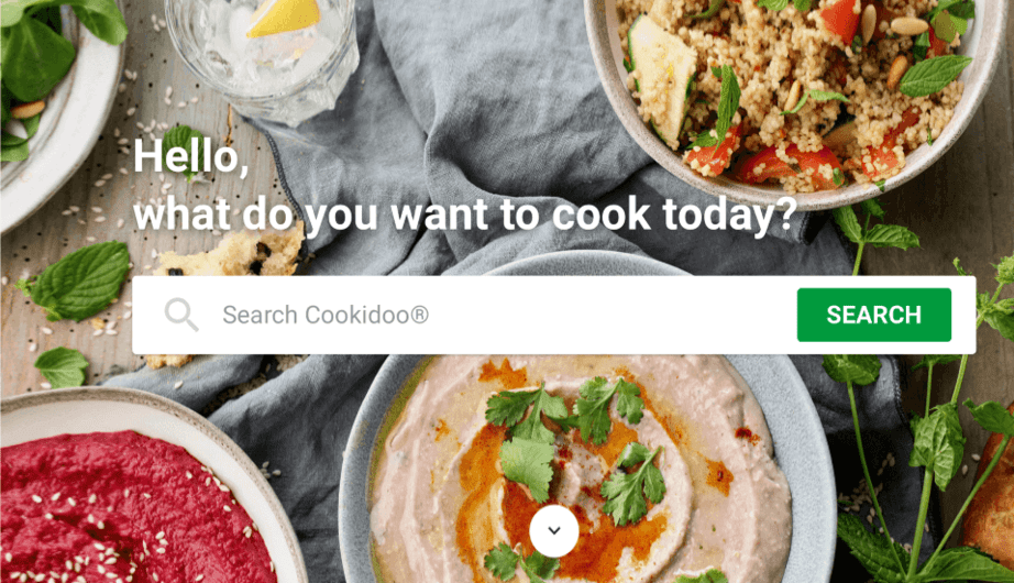 Cookidoo Home page