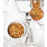 Granola Recipe Pin Image with headers for Pinterest