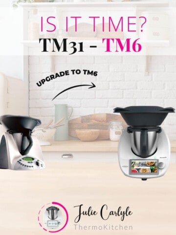TM31 Upgrade offer - TM31 and TM6 pictured on a kitchen bench