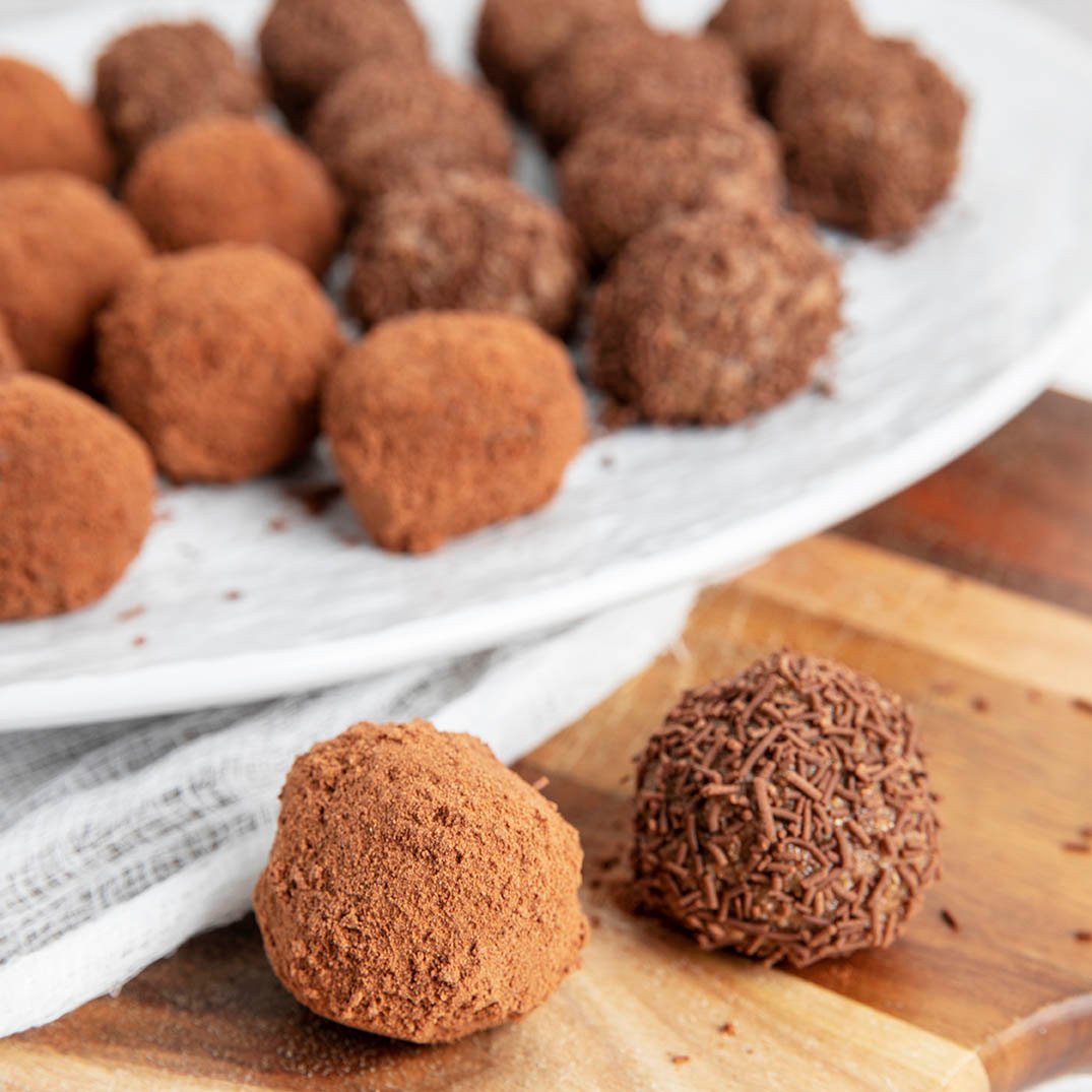 Milo Weetbix Balls are a super quick, kid-friendly bliss ball made in five minutes from leftover Weetabix and milo!