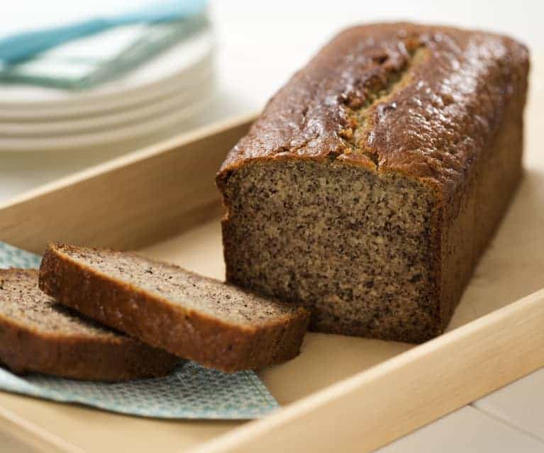 Cookidoo Favourite recipe - banana bread sliced ready for eating