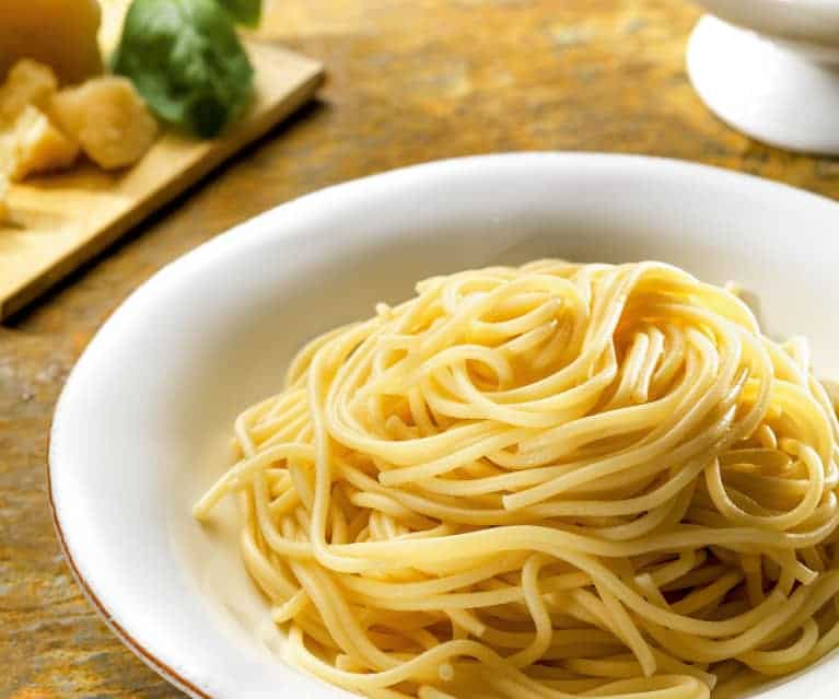 A bowl of boiled pasta recipe from Cookidoo favourite recipes