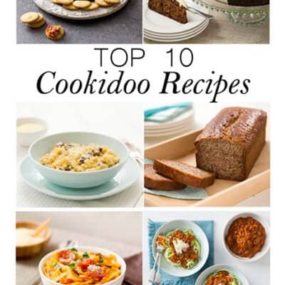 Pinterest image showing Favourite Cookidoo Recipes Top 10