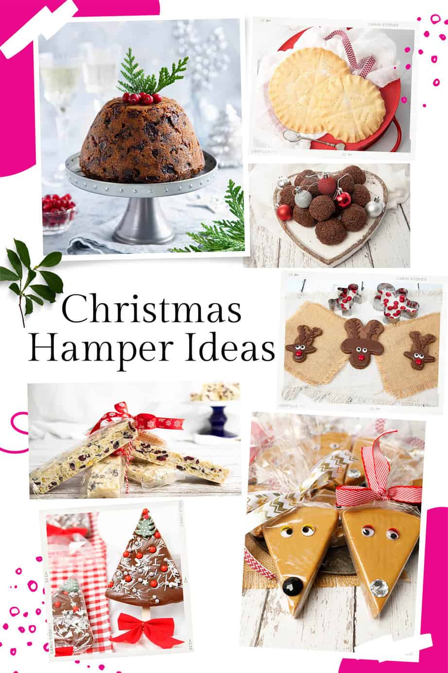 7 images of Thermomix sweets gifts for a Christmas Hamper