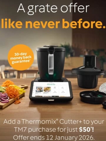 Square Advertising offer for TM7 Thermomix Bonus gift Offer until jan 2026