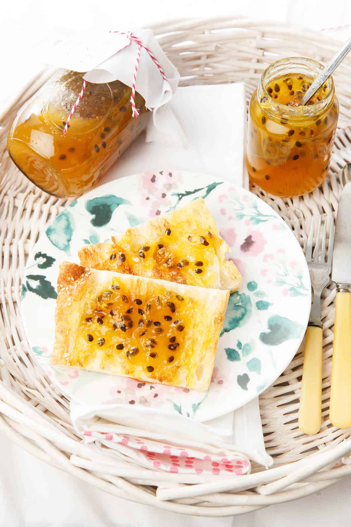 Homemade Thermomix Passionfruit Jam