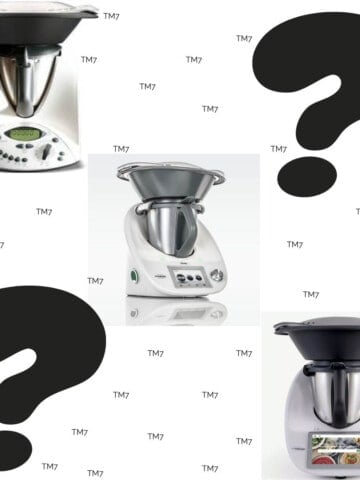 Three Thermomix pictured with Thermomix TM7 written on the picture