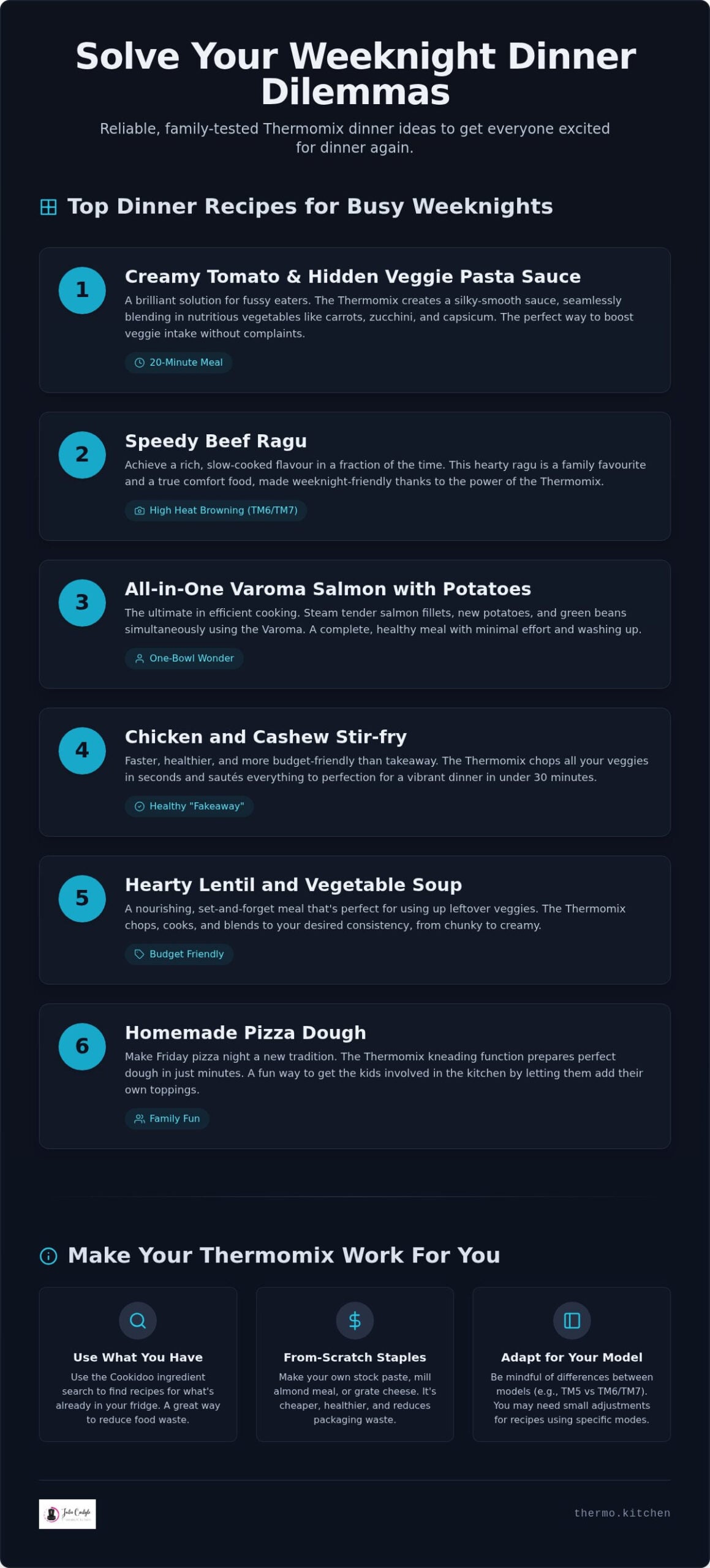 The Best Thermomix Dinner Recipes for Effortless Australian Family Meals in 2026