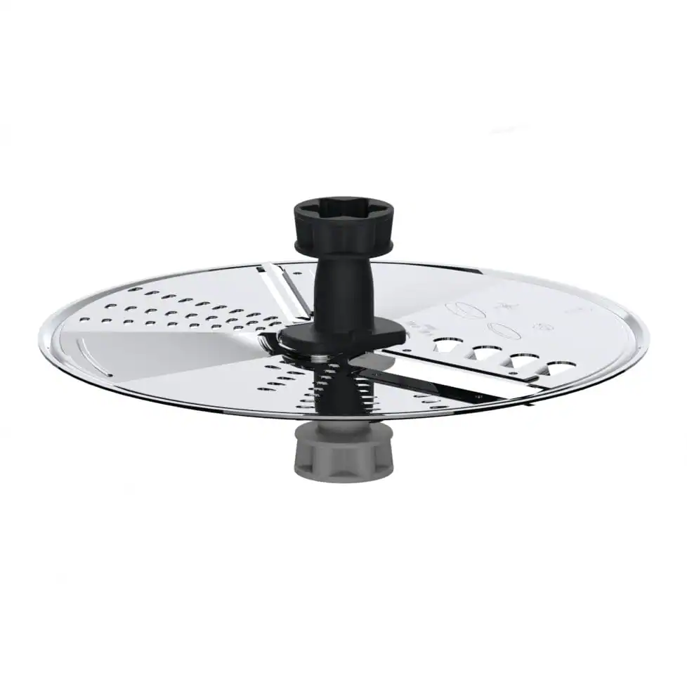 Thermomix cutter disc on white background