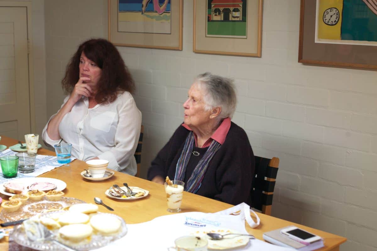 Afternoon tea with Margaret Fulton and my caramel tarts
