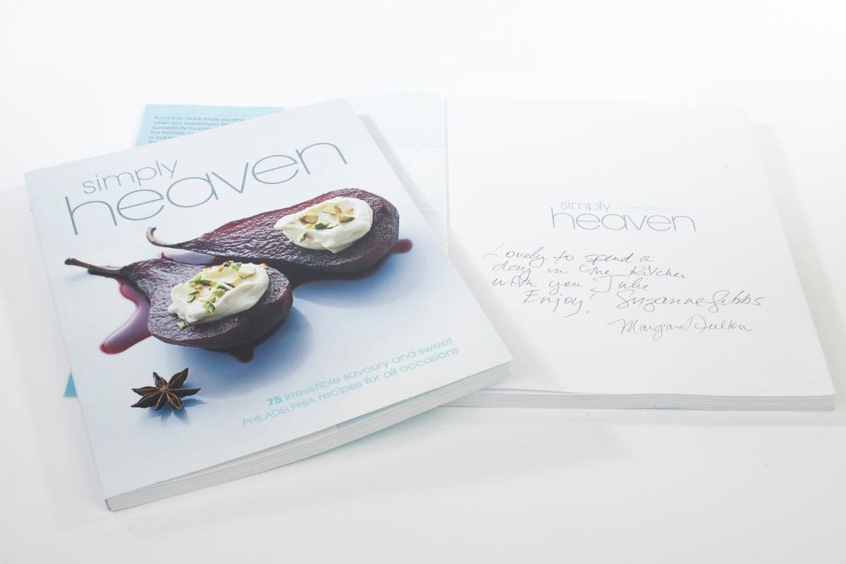 Autographed Cookbook signed by Margaret Fulton and Suzanne Gibbs