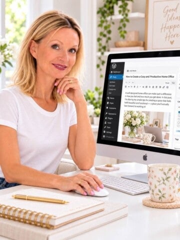 Picture Julie carlyle in front of a computer for the article The best Thermomix cookbooks